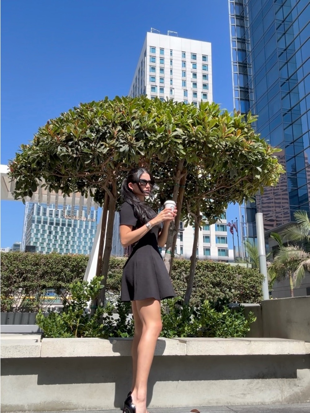 Zara Black Mini Dress